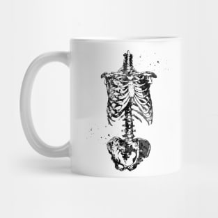 Skeleton Torso Mug